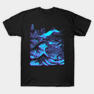 Great Japanese wave on Mount Fuji T-Shirt